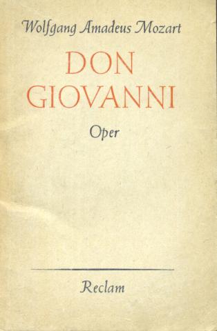 Mozart, Wolfgang Amadeus: Don giovanni