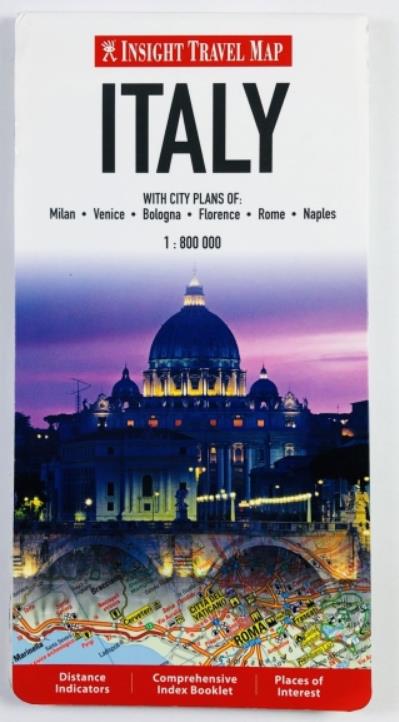 [ ]: Italy. With city plans of Milan, Venice, Bologna, Florence, Rome, Naples