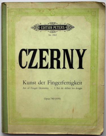 Czerny, C.: Kunst der Fingerfertigkeit (  ) Nr. 2412